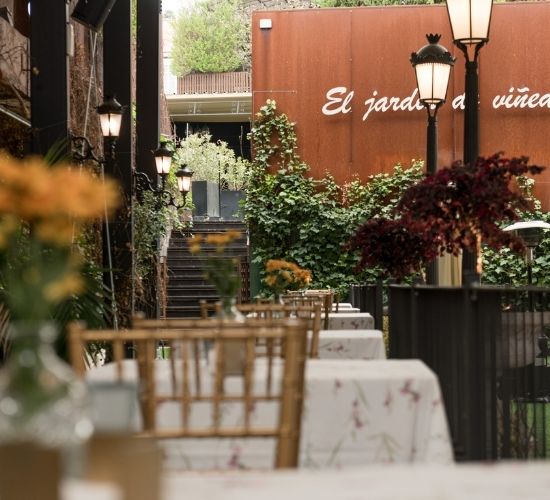 El jardín de Viñedos