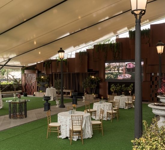 El jardín de Viñedos